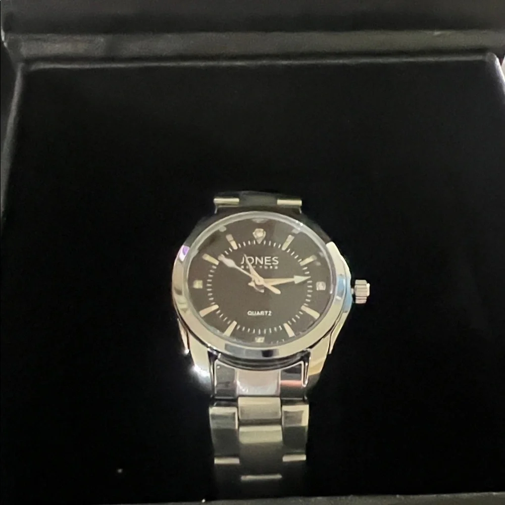 Jones New York Silver Bracelet Watch